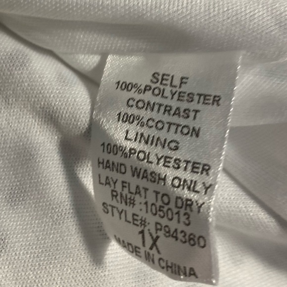 Savanna Jane Embroidered Babydoll Dress 1X - Picture 3 of 8